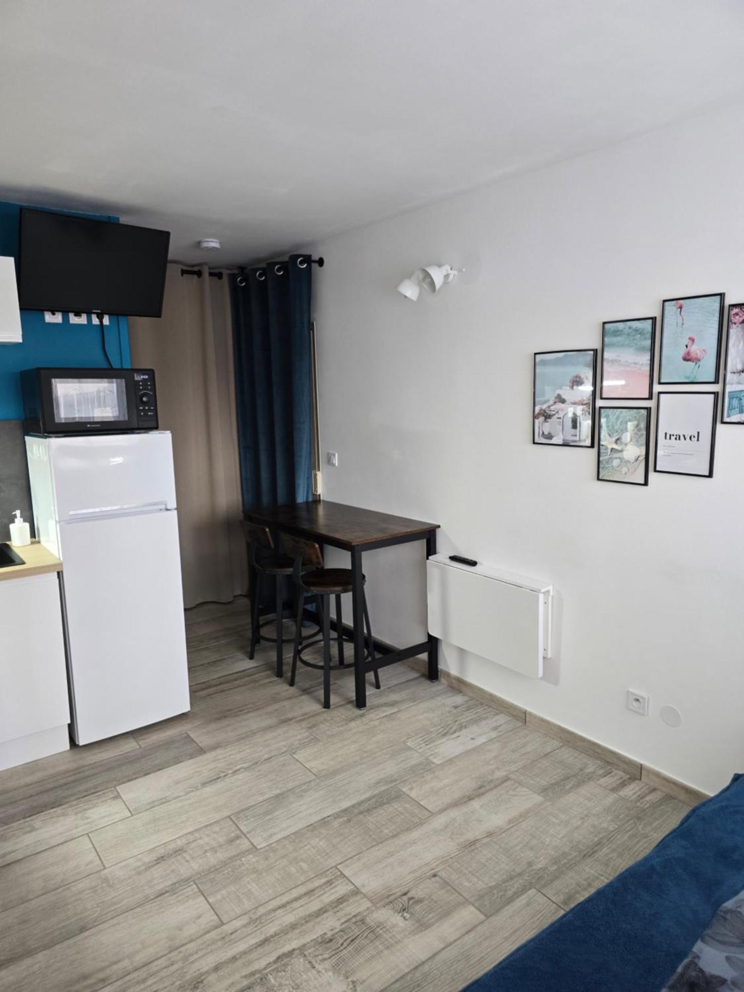 Studio Climatise 50 M.Du Port Saint-Cyprien  Buitenkant foto